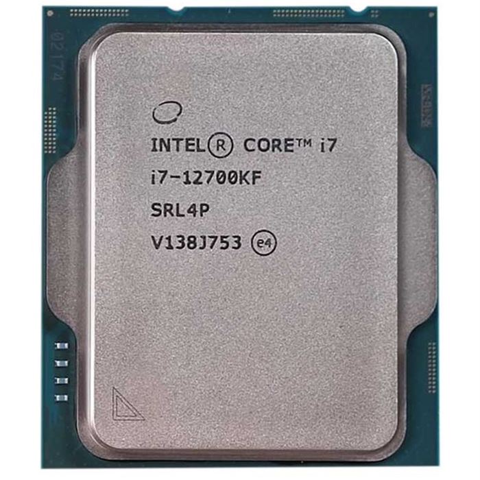 سی پی یو اینتل بدون باکس Core i7-12700KF CPU