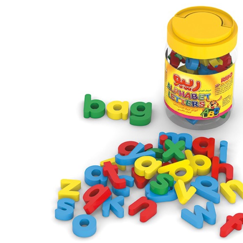 اسباب بازی آموزشی فکری ریبو الفبای انگلیسی
