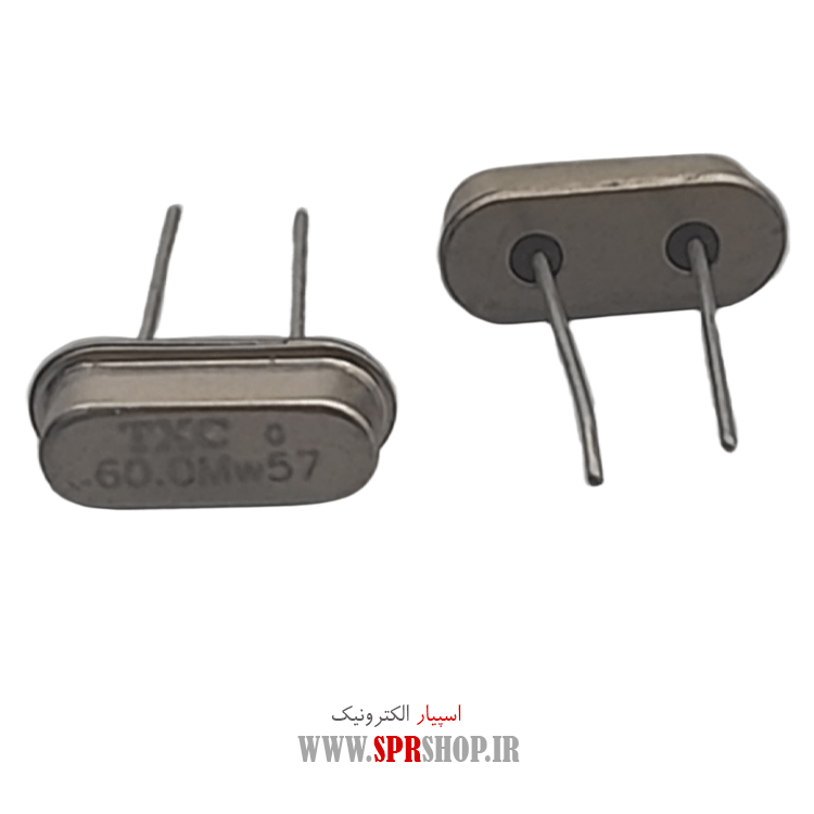 کریستال 2 پین 60 مگاهرتز