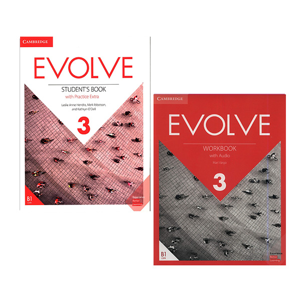 کتاب ایوالو 3 | (SB WB Audio) Evolve 3 | خرید کتاب زبان | خرید لوازم التحریر | چی کتاب | بالاترین تخفیف و ارسال رایگان