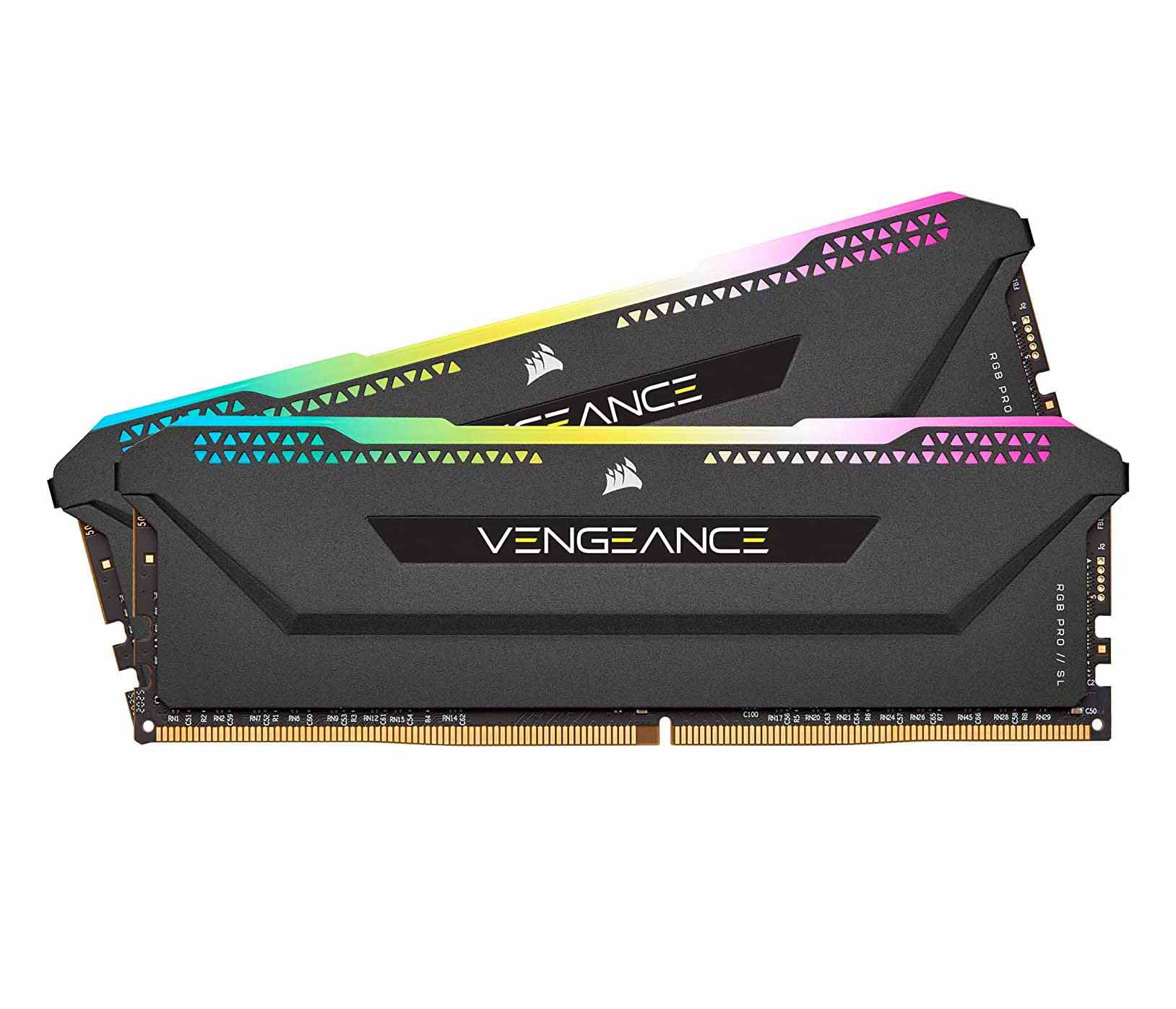 خرید رم کورسیر Corsair 32GB(16GBx2) 3200 Vengeance RGB PRO SL با بهترین قیمت