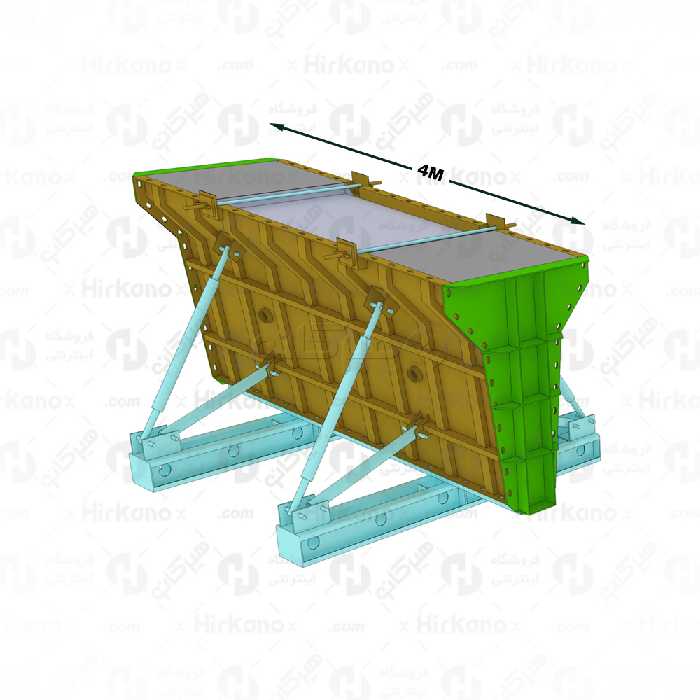 قالب نیوجرسی بتنی - 4 متری