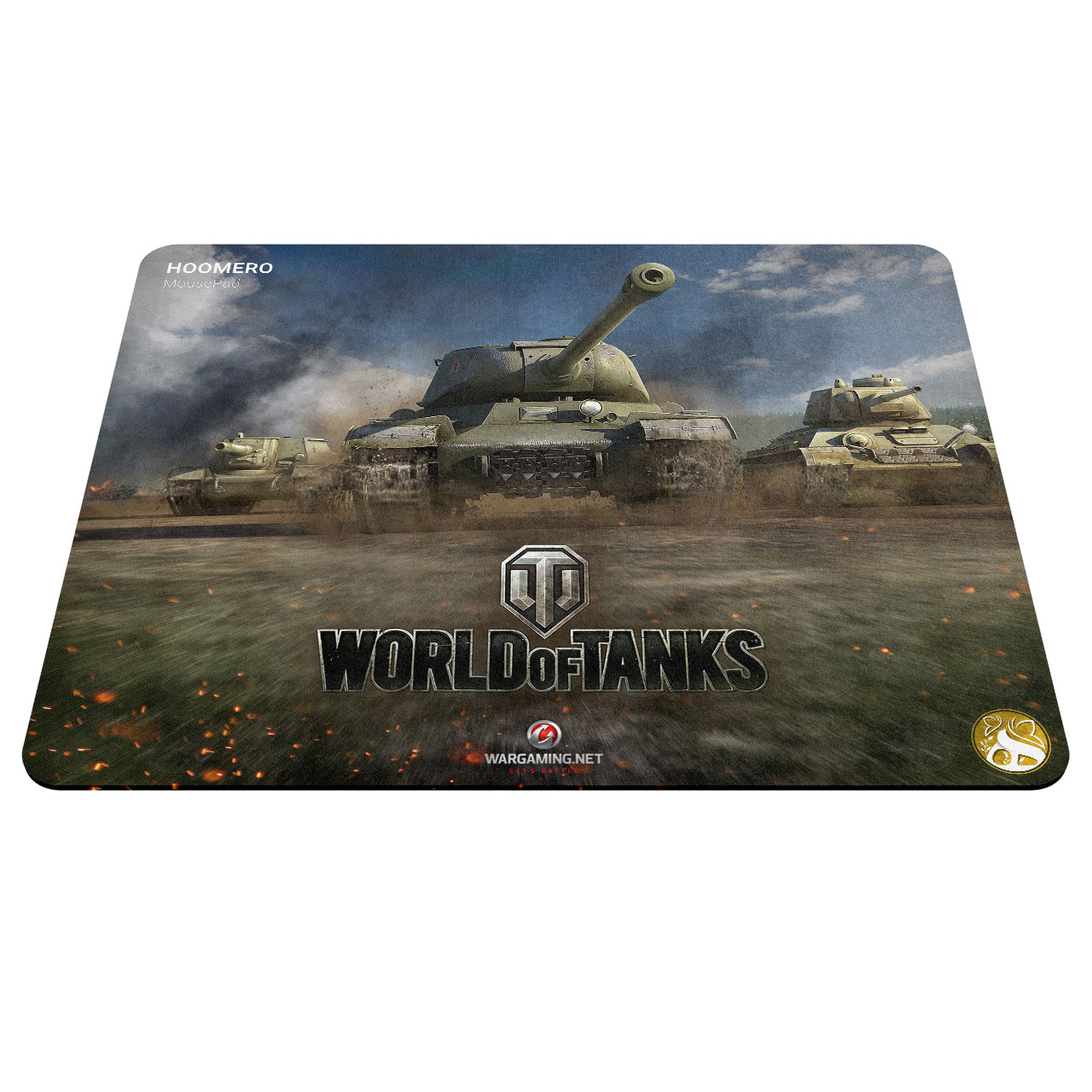ماوس پد هومرو طرح بازی World of Tanks مدل A2356