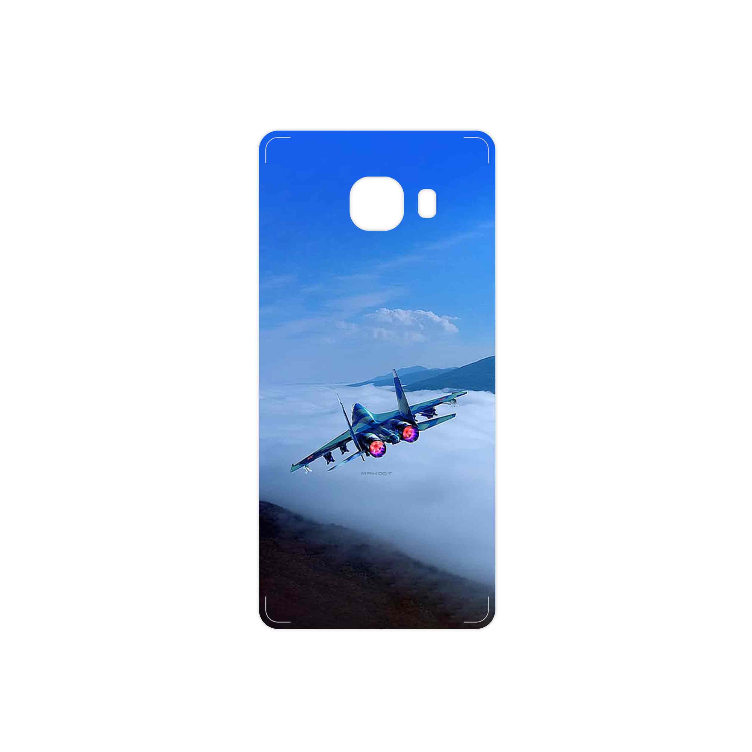 برچسب پوششی ماهوت مدل Fighter plane Su27 مناسب برای گوشی موبایل سامسونگ Galaxy C5