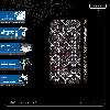 برچسب پوششی ماهوت مدل SISTAN Needlework 1-FullSkin مناسب برای گوشی موبایل سامسونگ Galaxy A7 2017