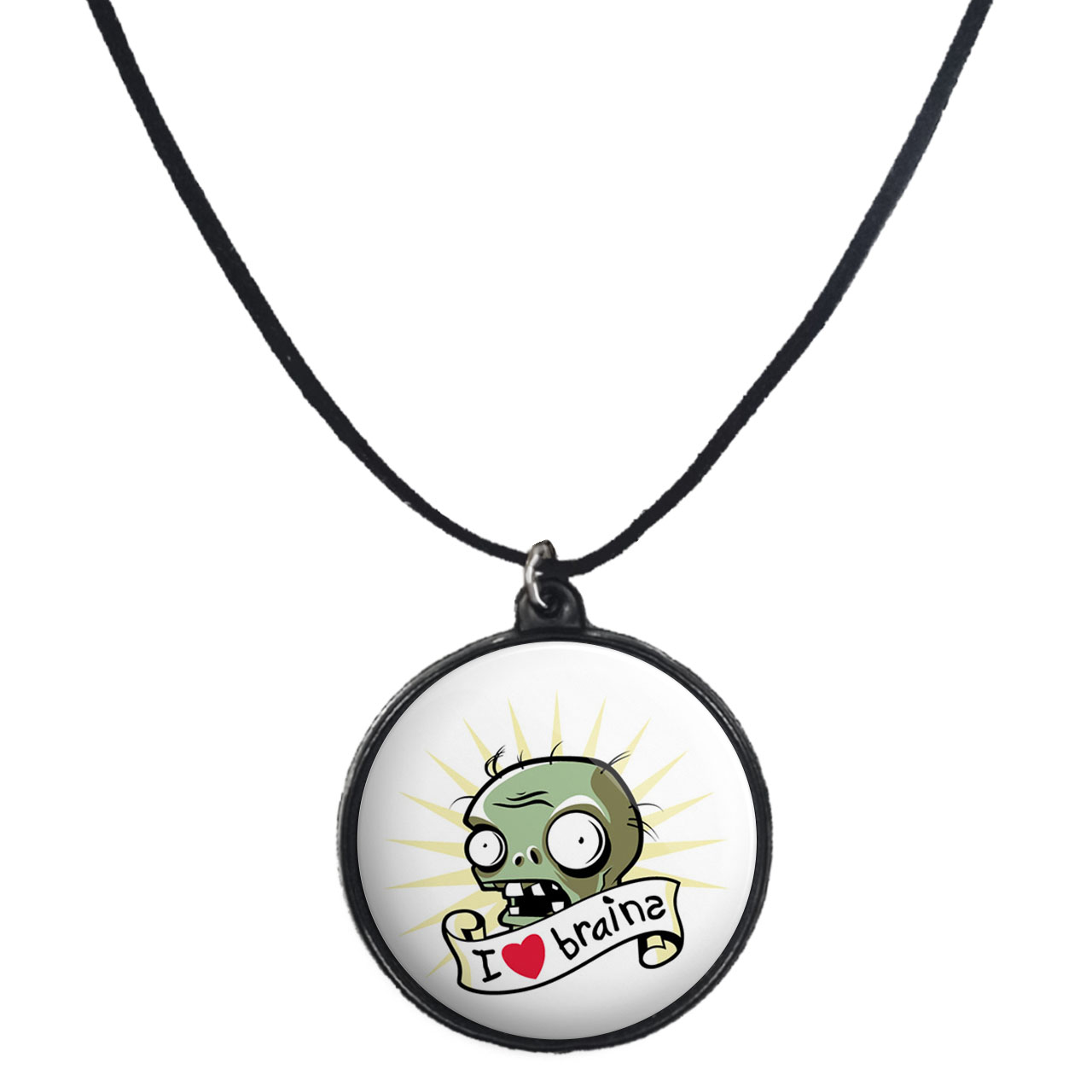 گردنبند پرمانه طرح Plants vs Zombies کد pmb.27937مدل دو طرفه