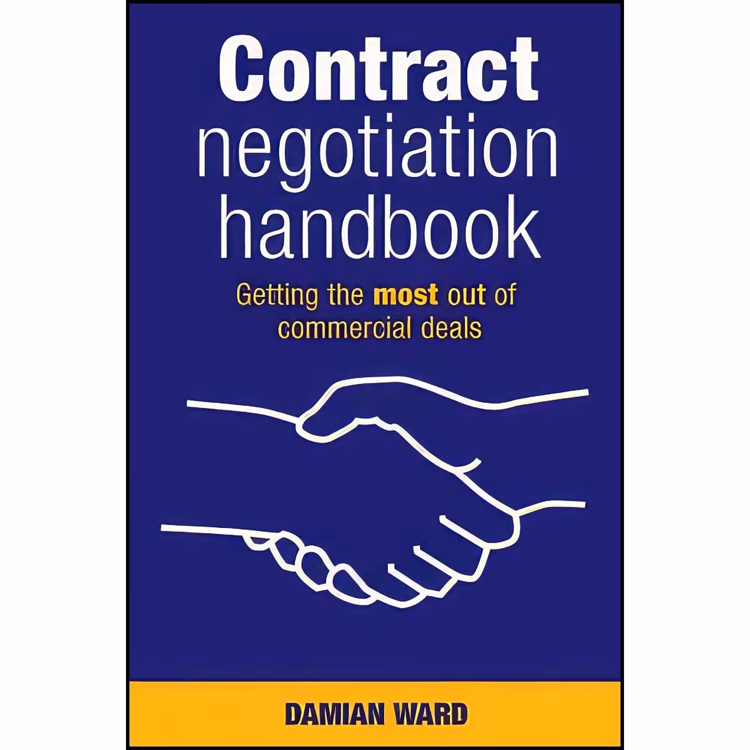 کتاب زبان اصلی Contract Negotiation Handbook اثر Damian Ward