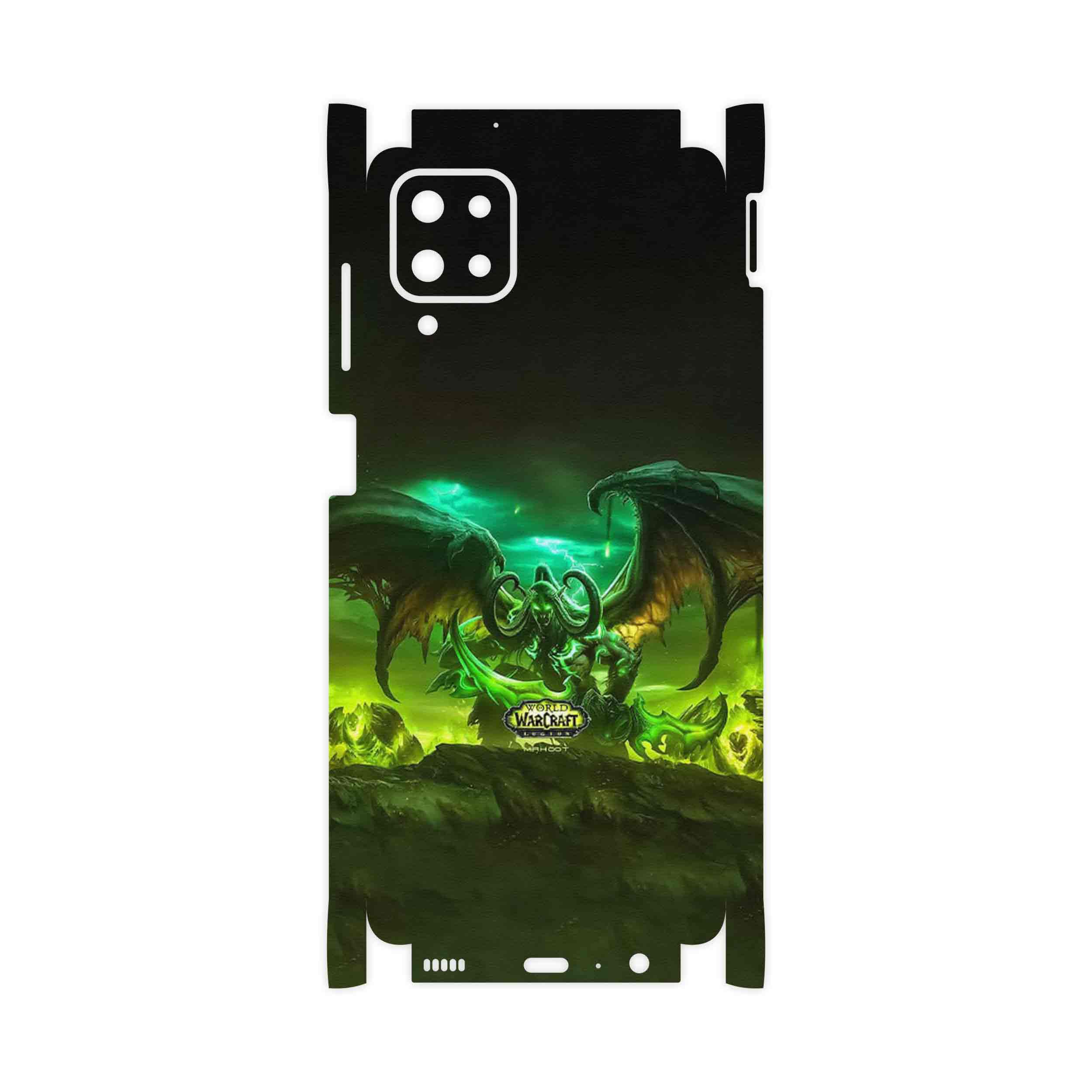 برچسب پوششی ماهوت مدل Warcraft Game Series-FullSkin مناسب برای گوشی موبایل سامسونگ Galaxy A12 Nacho
