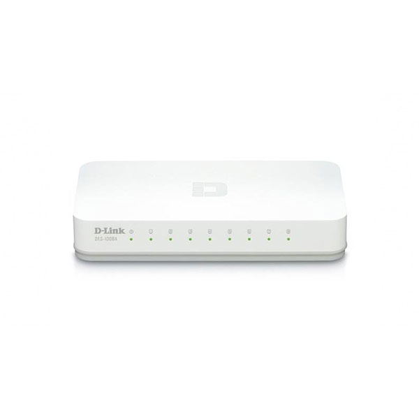 سوییچ 8 پورت دی-لینک مدل DGS-1008A - فروشگاه اینترنتی طیف سنتر