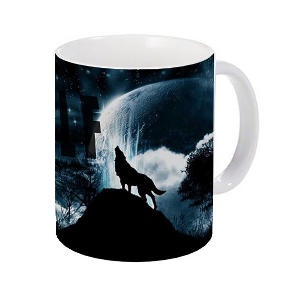 ماگ طرح گرگ کد 506