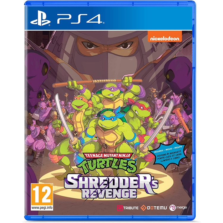 خرید دیسک بازی Teenage Mutant Ninja Turtles: Shredder&#039;s Revenge برای PS4 با بهترین قیمت