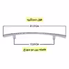 دستگیره کابینت نوین کاران مدل 600128