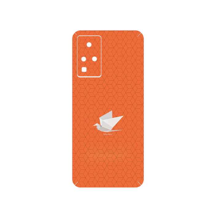 برچسب پوششی ماهوت مدل Minimalist origami bird مناسب برای گوشی موبایل اینفینیکس Zero X