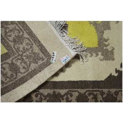 فرش دستبافت سه و نیم متری فرش هریس کد 101863