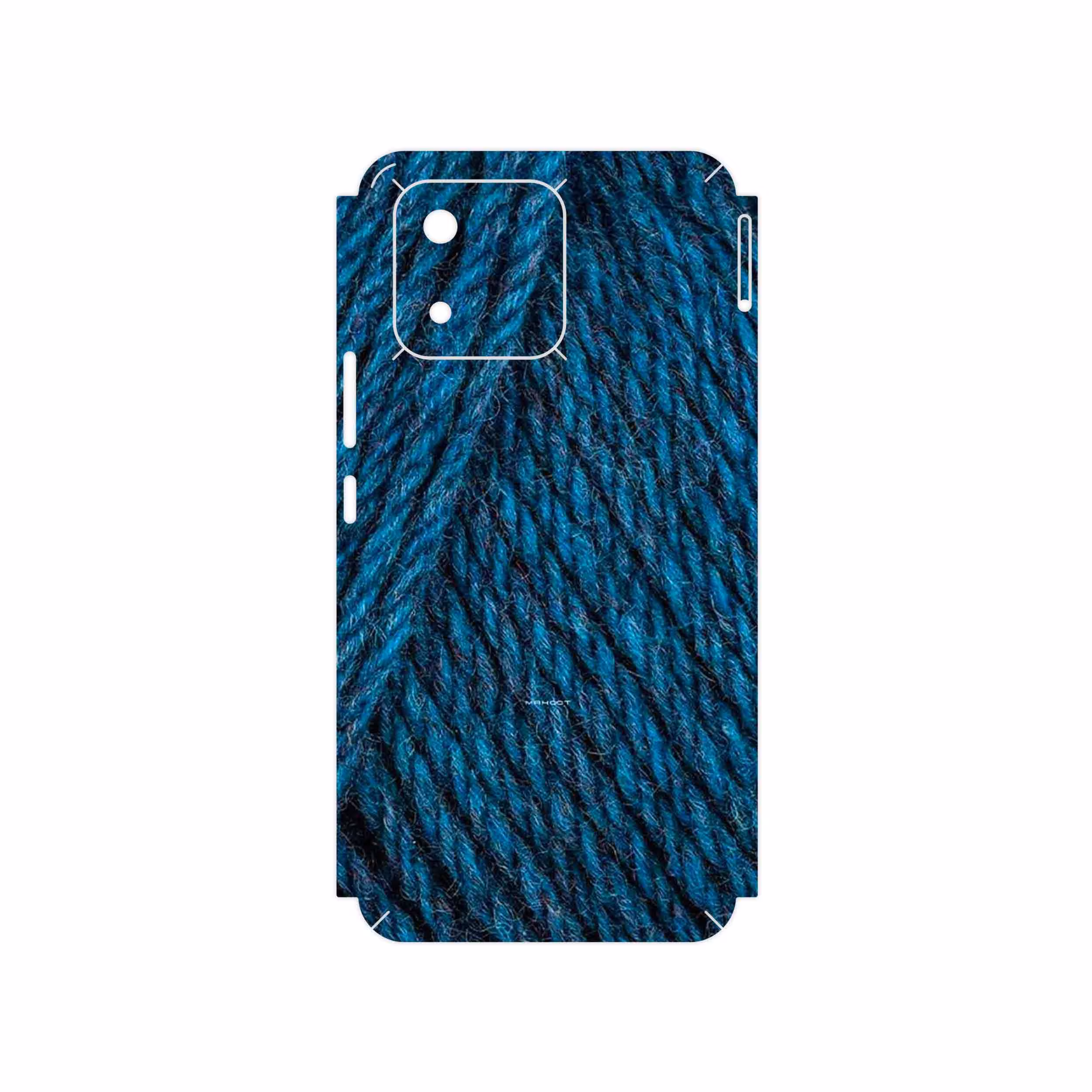 برچسب پوششی ماهوت مدل Fabric Texture 1 مناسب برای گوشی موبایل آنر X5