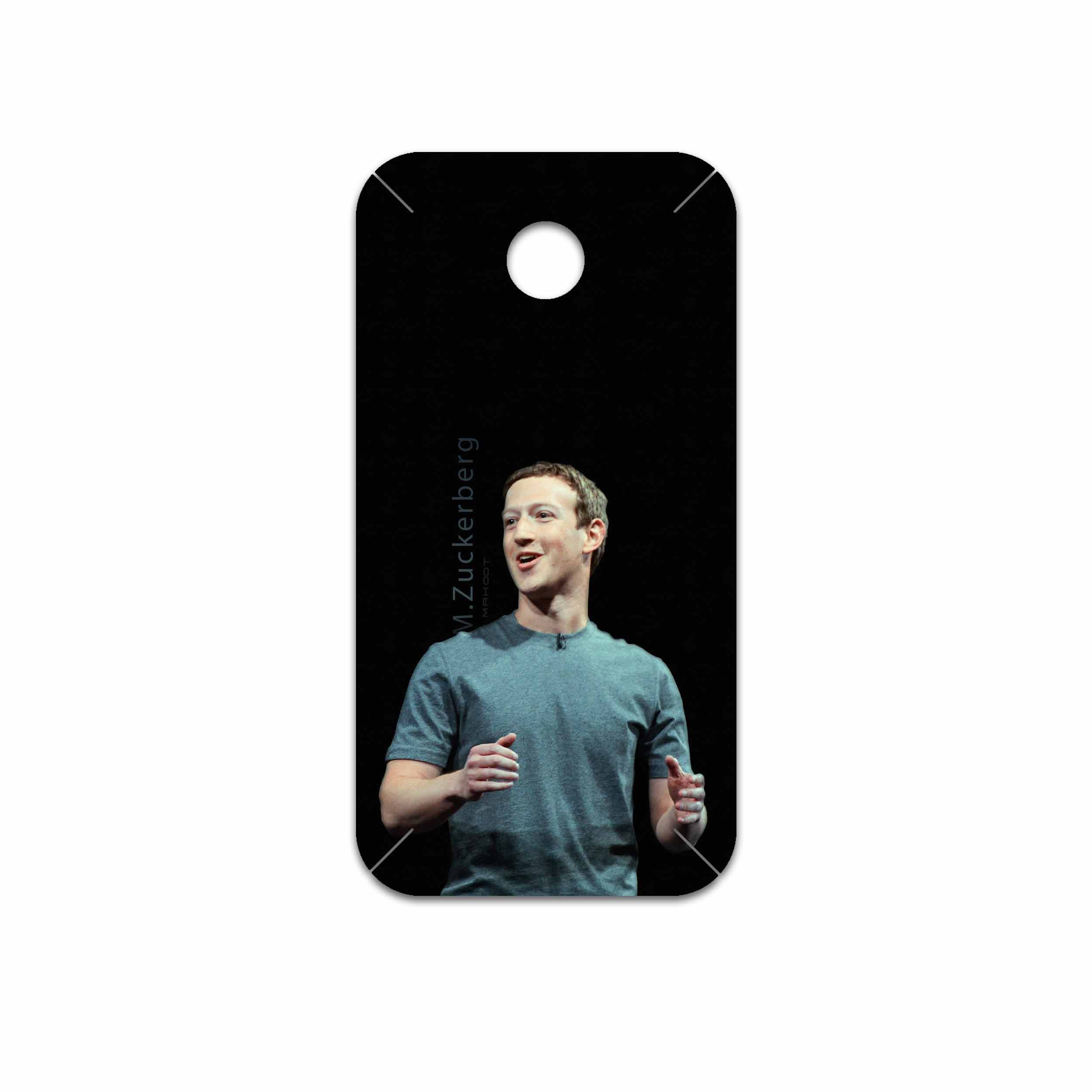 برچسب پوششی ماهوت مدل Mark Zuckerberg مناسب برای گوشی موبایل هوآوی Ascend Y330
