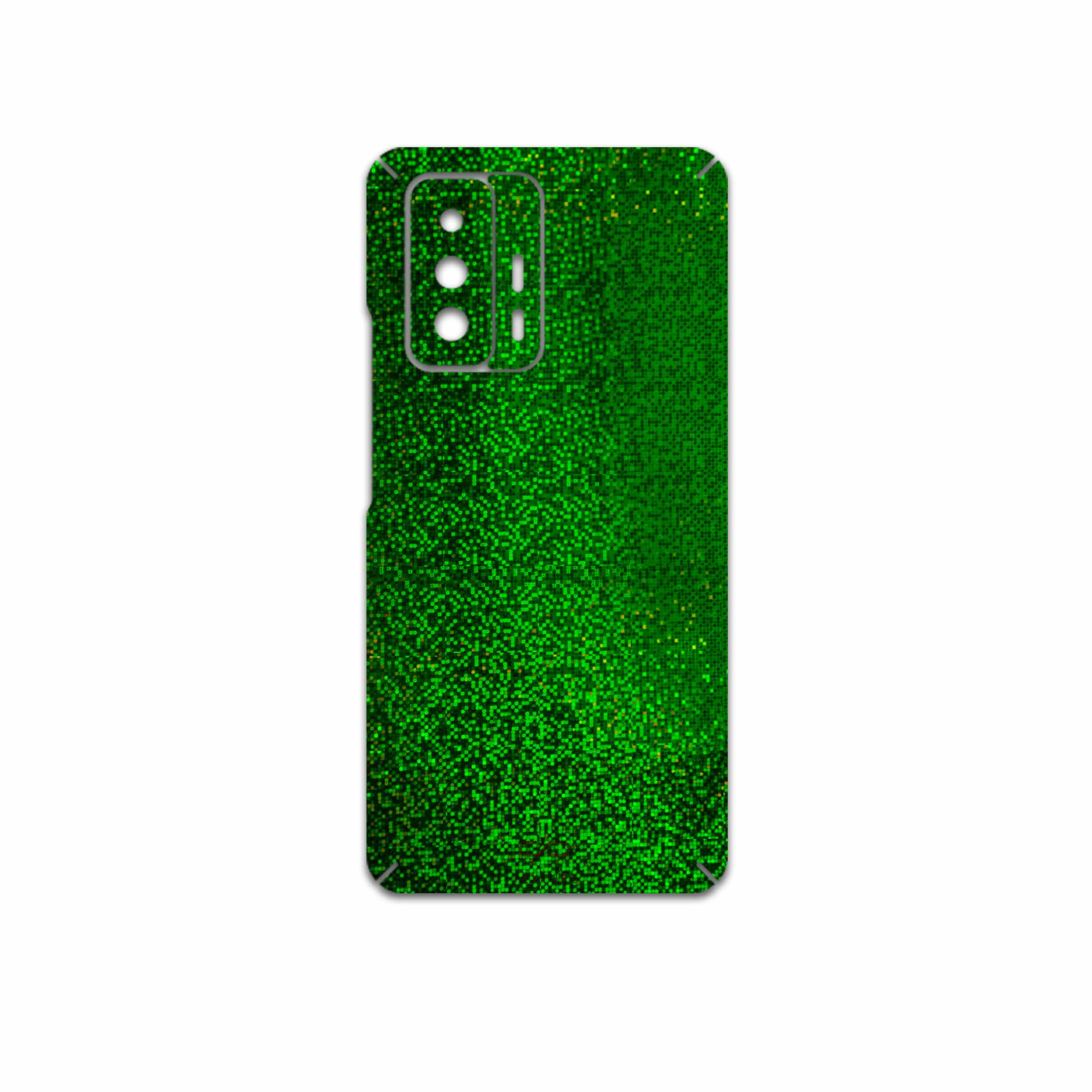 برچسب پوششی ماهوت مدل Green-Holographic مناسب برای گوشی موبایل شیائومی 11T
