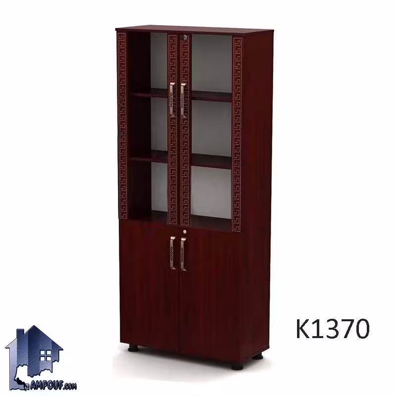 کتابخانه تمام شیشه پردیس BCSN1370