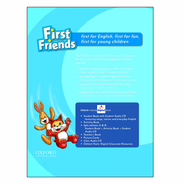 کتاب 2 American English First Friends اثر Susan Lannuzzi انتشارات Oxford