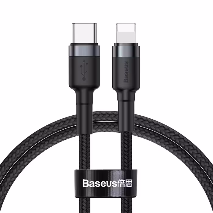 کابل بیسوس Lightning به USB-C مدل Cafule CATLKLF-G1 با طول 1 متر