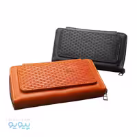 کیف پول زنانه سه لت طرح آجری آیتم 1289 عمده و کارتنی