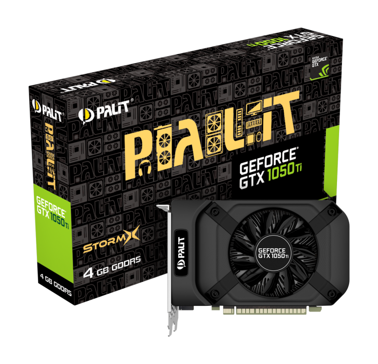 کارت گرافیک  پلیت مدل GeForce 1050 Ti StormX حافظه 4 گیگابایت