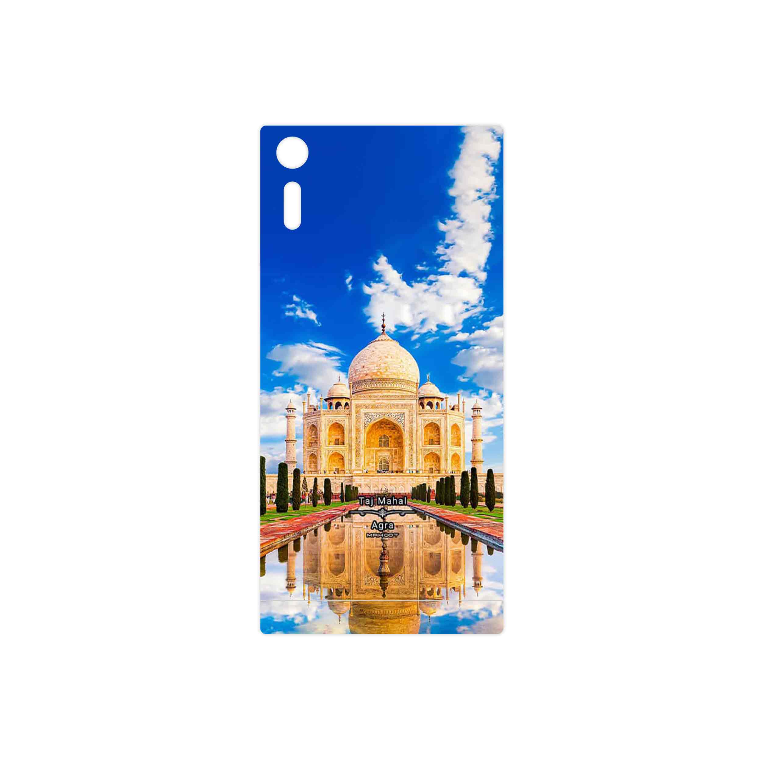 برچسب پوششی ماهوت مدل The Taj Mahal مناسب برای گوشی موبایل سونی Xperia XZ