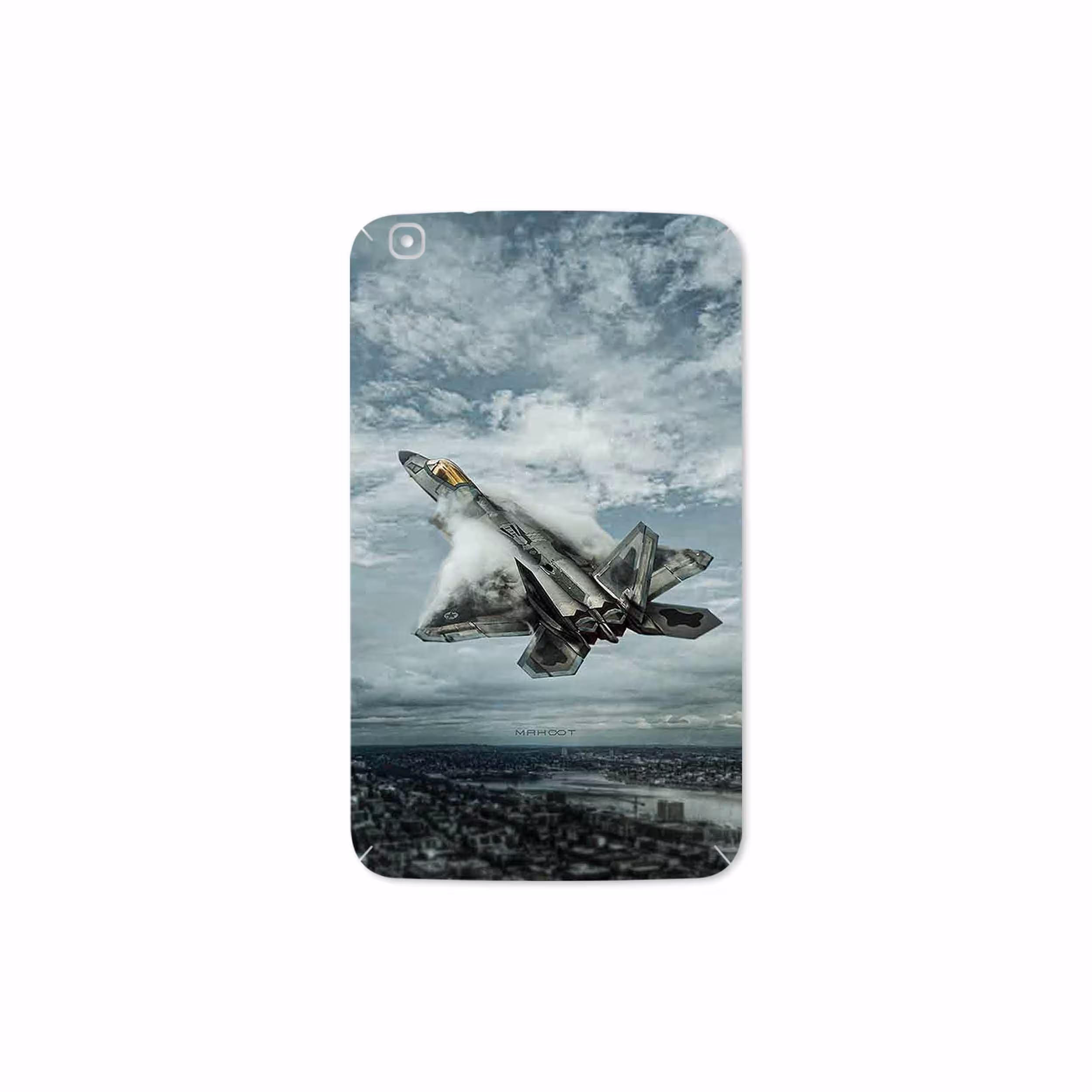 برچسب پوششی ماهوت مدل F-22 Raptor مناسب برای تبلت سامسونگ Galaxy Tab 3 8.0 2013 T315