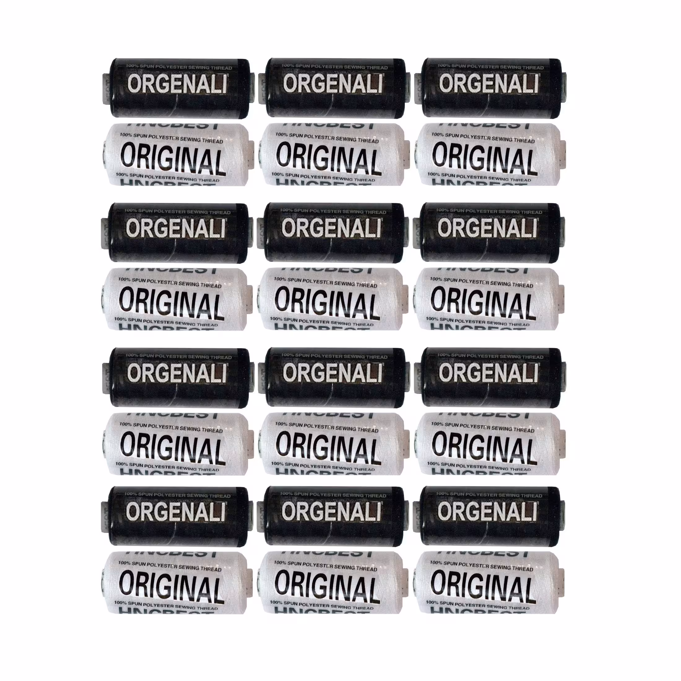 نخ خیاطی مدل OR-WB بسته 24 عددی