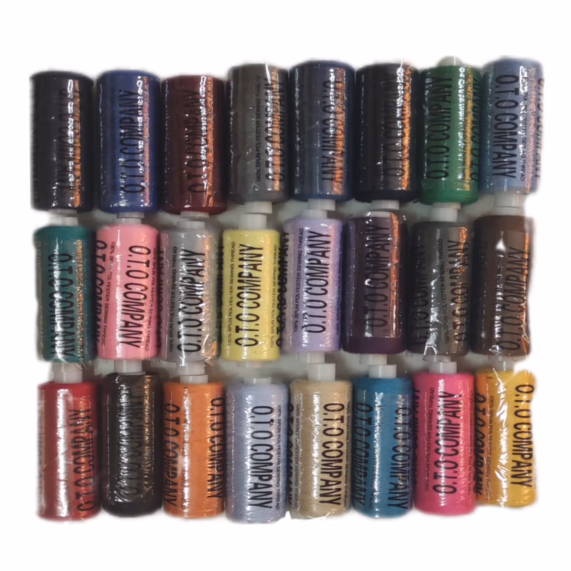 نخ خیاطی مدل sewing theread مجموعه 24 عددی