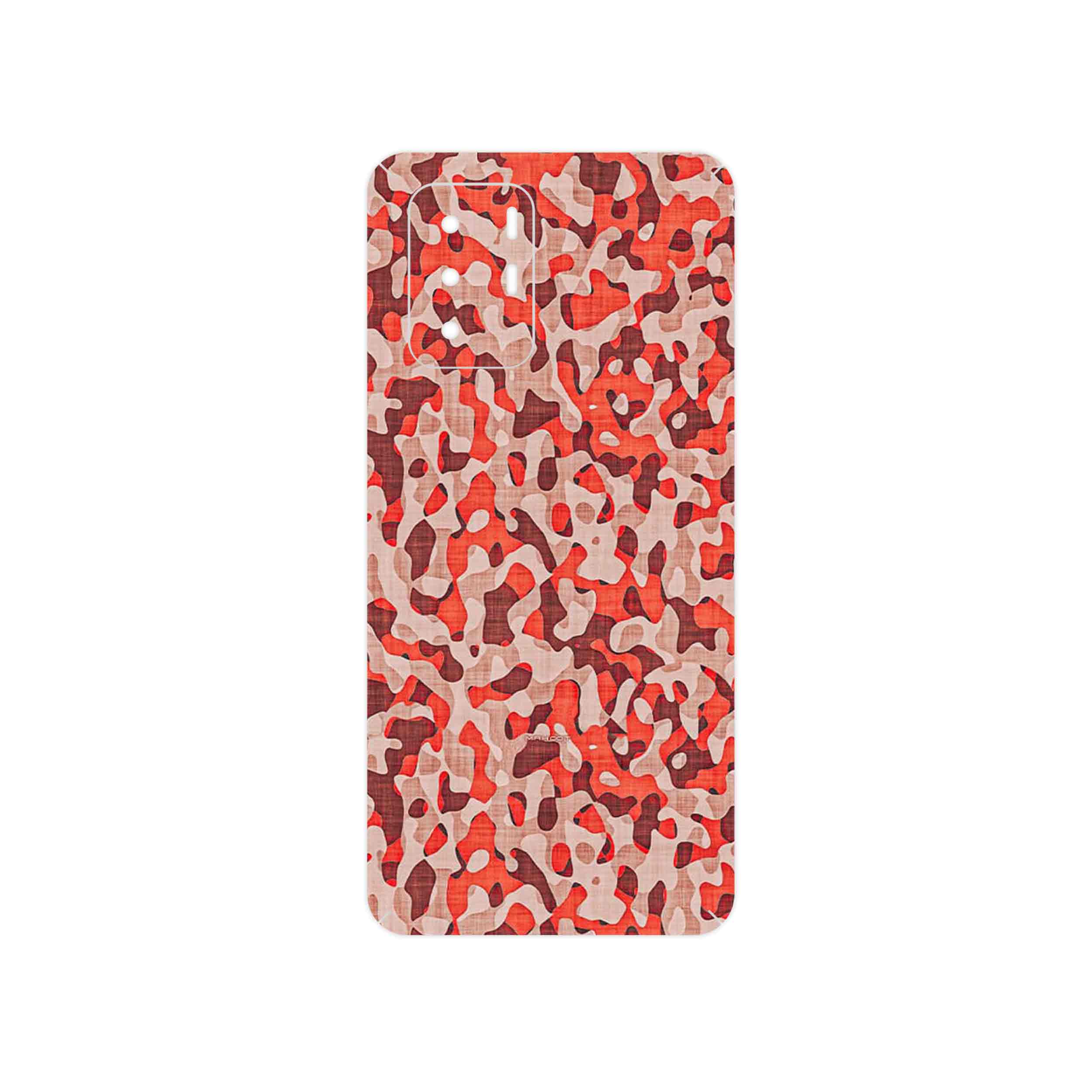 برچسب پوششی ماهوت مدل Red Infantry Army مناسب برای گوشی موبایل شیائومی Redmi Note 10 Pro (China)