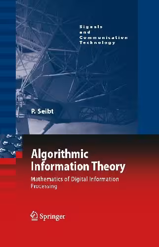 خرید و دانلود نسخه کامل کتاب Algorithmic Information Theory: Mathematics of Digital Information