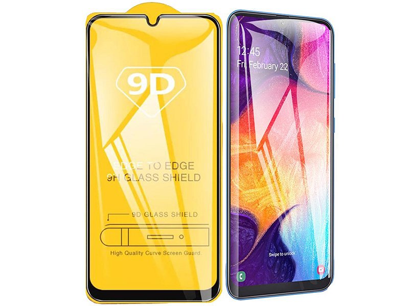 محافظ صفحه نمايش مدل 9D مناسب برای گوشی موبايل سامسونگ A20s