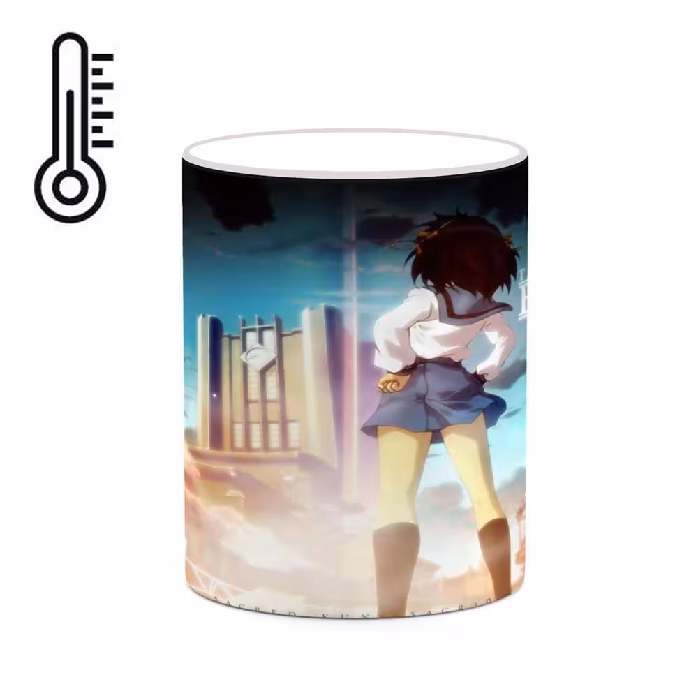 ماگ حرارتی کاکتی طرح انیمه مدل mgh21709