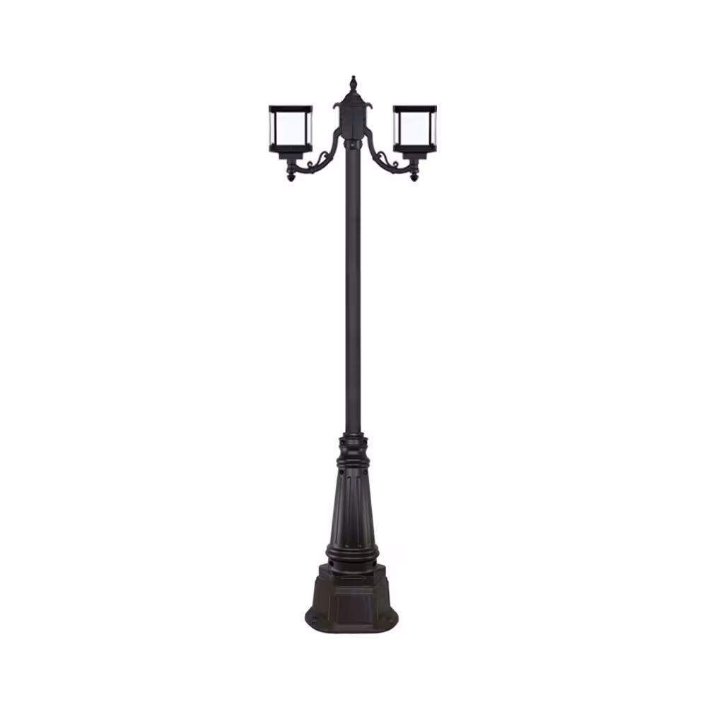 چراغ دو شاخه پارکی و حیاطی بیتانور مدل تارا کد 462122-96202