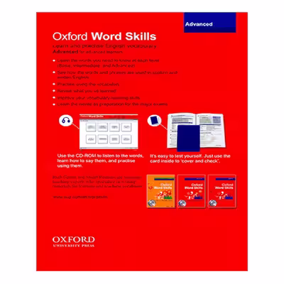 کتاب Oxford word skills Advanced اثر Ruth Gairns And Stuart Redman انتشارات اشتیاق نور