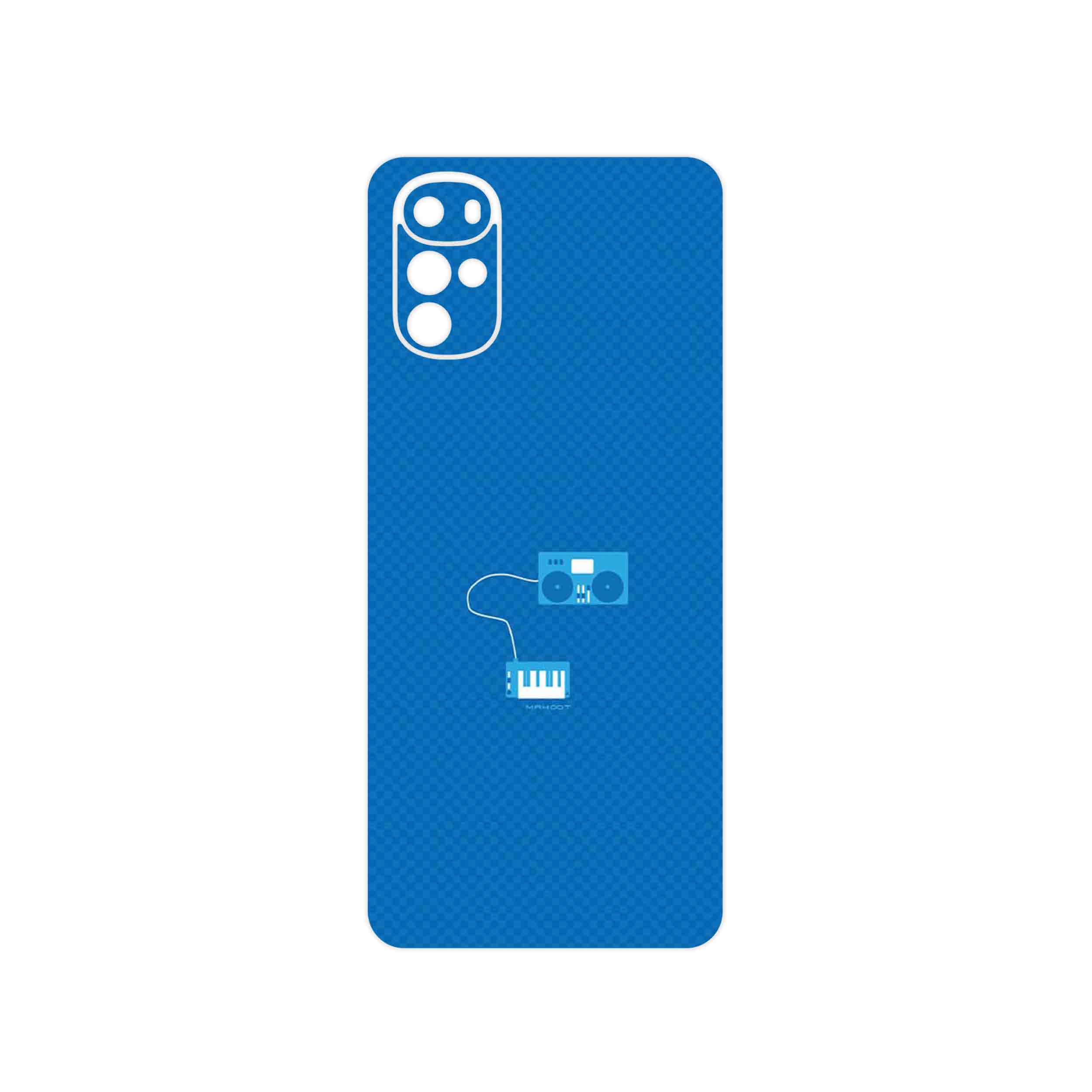 برچسب پوششی ماهوت مدل Minimal DJ Icon مناسب برای گوشی موبایل موتورولا Moto G22