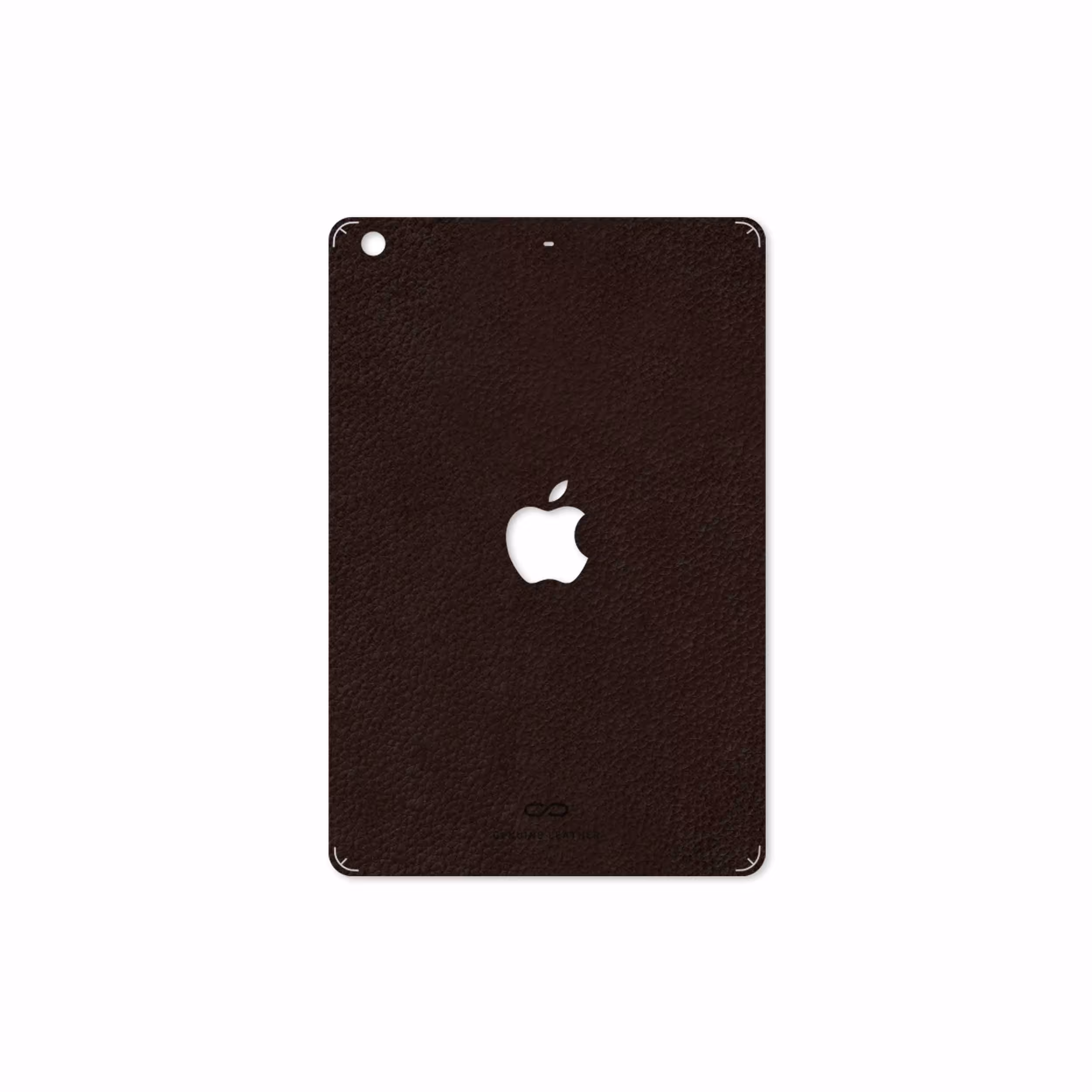 برچسب پوششی ماهوت مدل Dark-Brown-Leather مناسب برای تبلت اپل iPad mini 2 2013 A1489