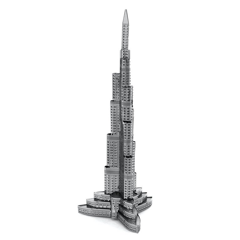 پازل فلزی 3 بعدی مدل Burj Khalifa (برج خلیفه)