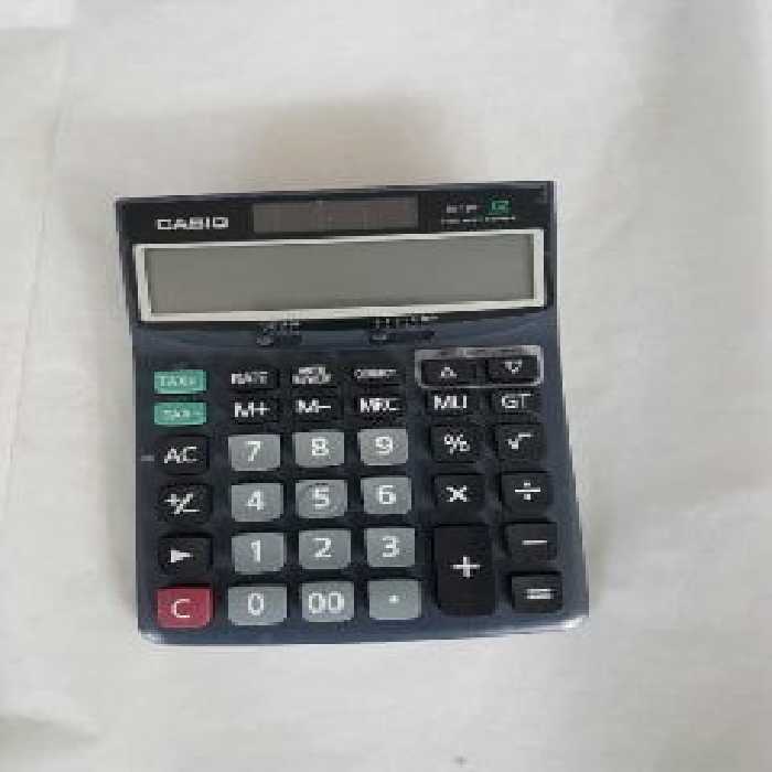 ماشین حساب دکمه بلند طرح کاسیو