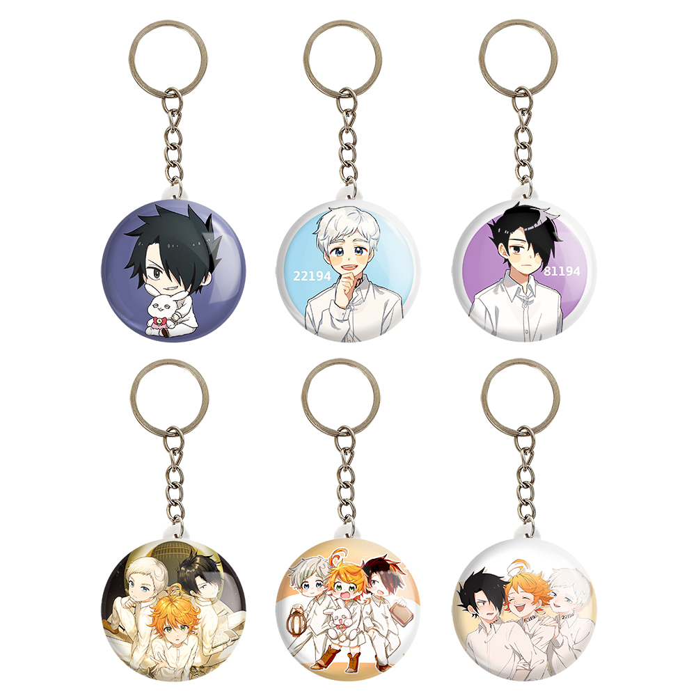 جاکلیدی خندالو مدل انیمه ناکجا آباد موعود کد 344A مجموعه 6 عددی