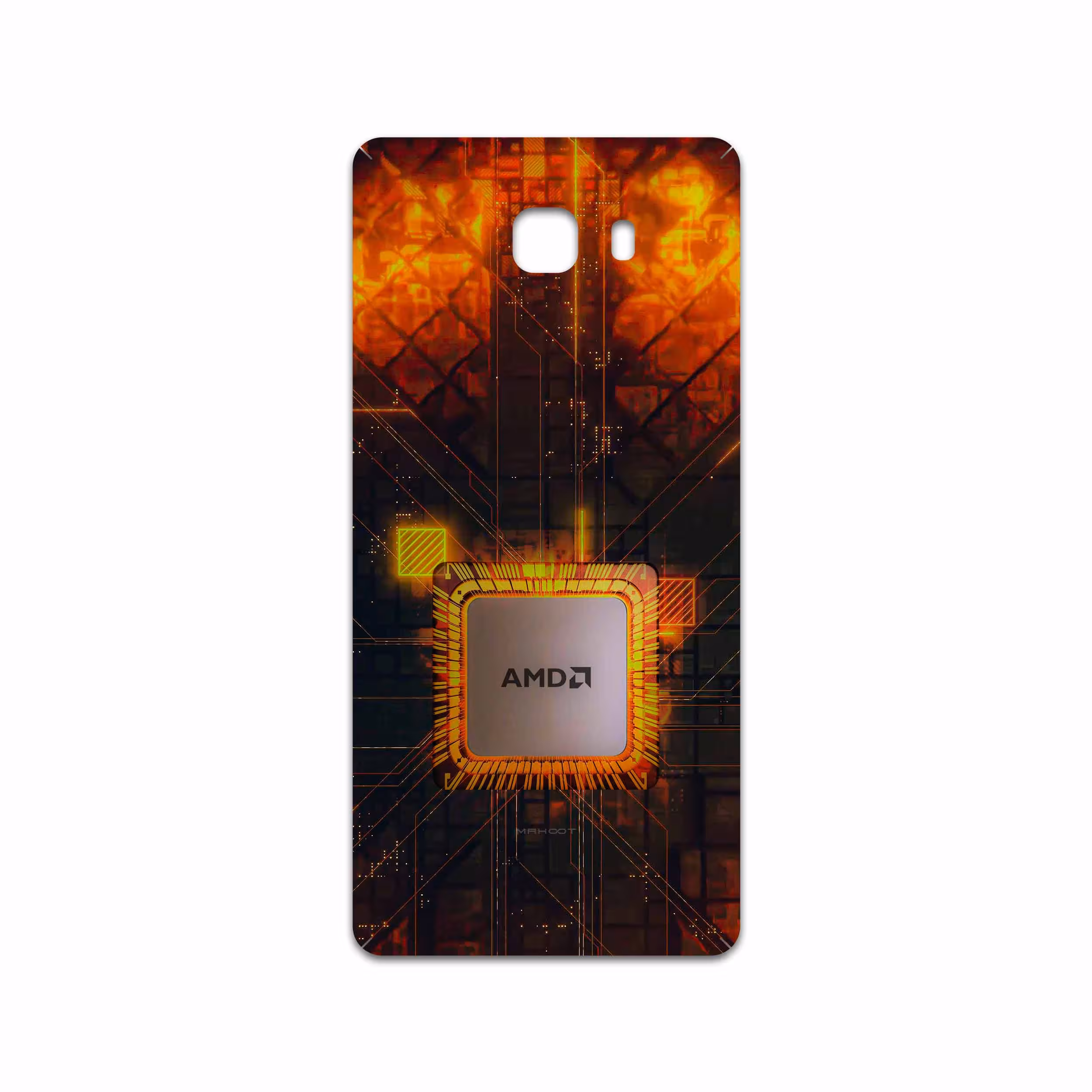 برچسب پوششی ماهوت مدل AMD Brand مناسب برای گوشی موبایل سامسونگ Galaxy C9 Pro