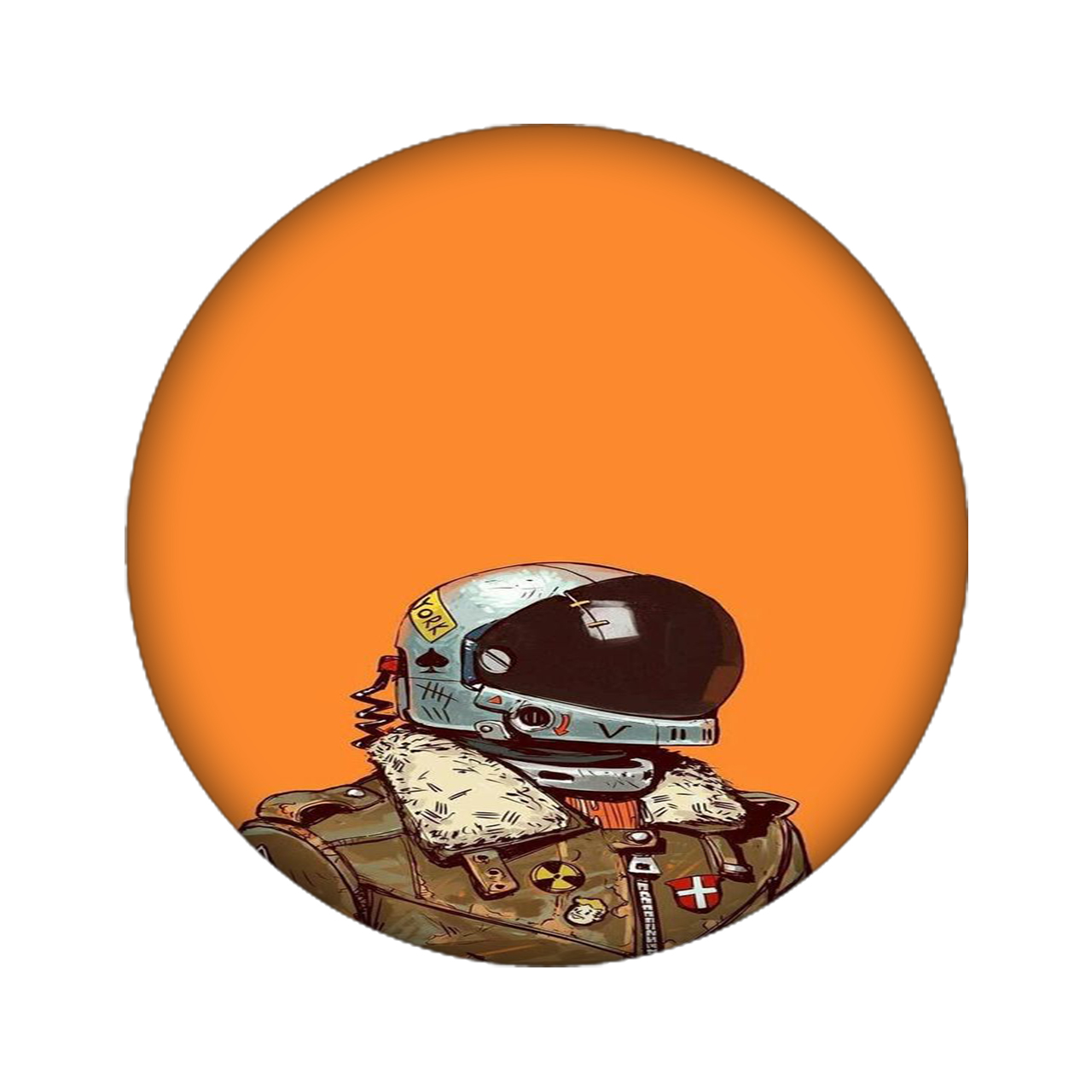 زیر لیوانی مدل فضانورد کد 1801