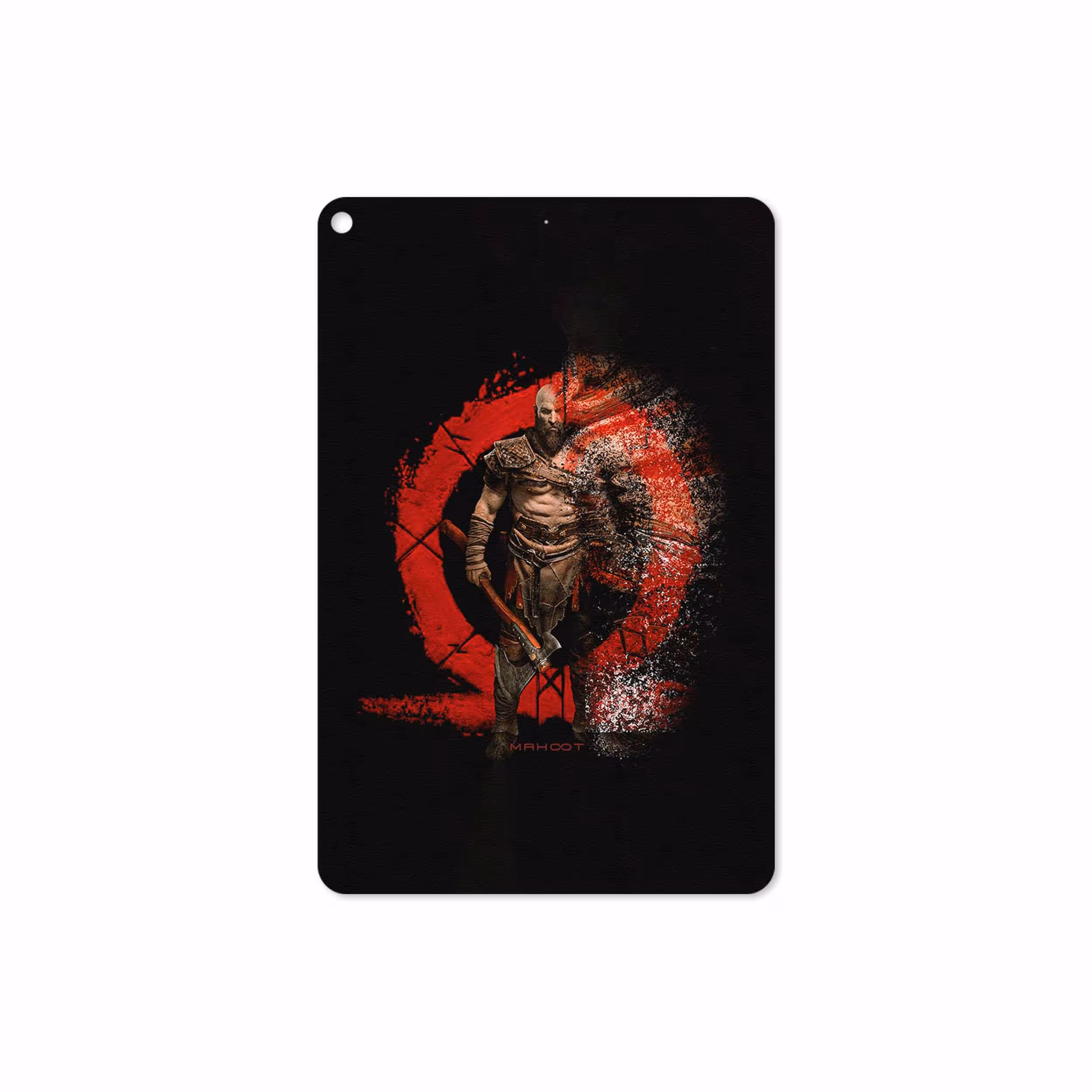 برچسب پوششی ماهوت مدل God-Of-War-Game مناسب برای تبلت اپل iPad mini (GEN 5) 2019 A2126
