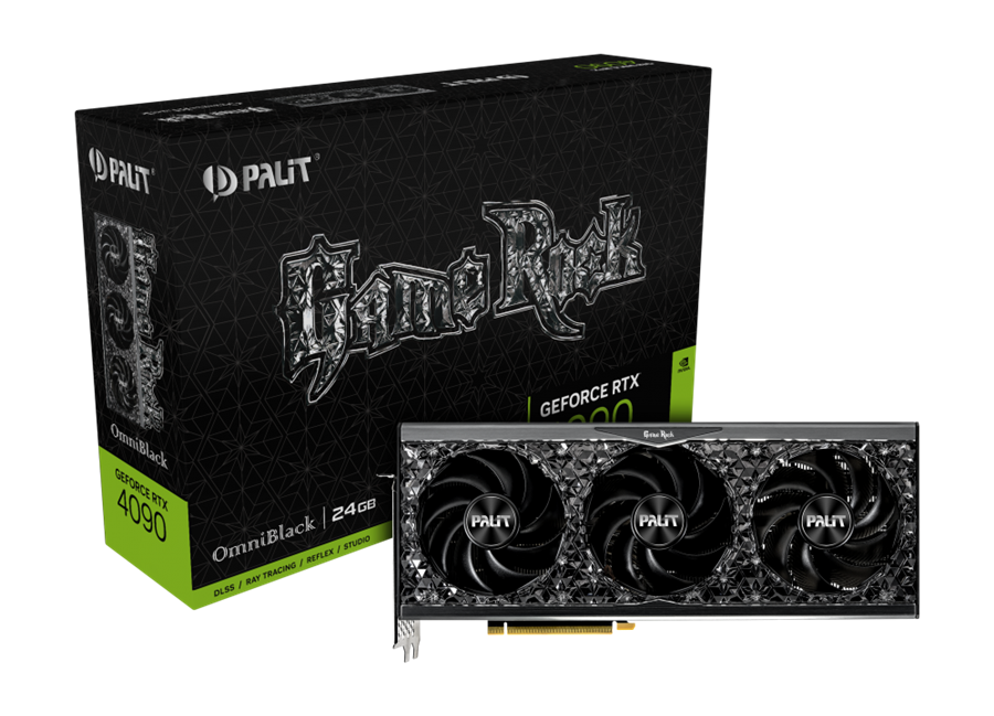 کارت گرافیک  پلیت مدل GeForce RTX™ 4090 GameRock OmniBlack حافظه 24 گیگابایت