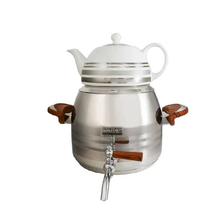 کتری و قوری 5 لیتر برند فورته مدل LUXE | لوازم خانگی هاشمی