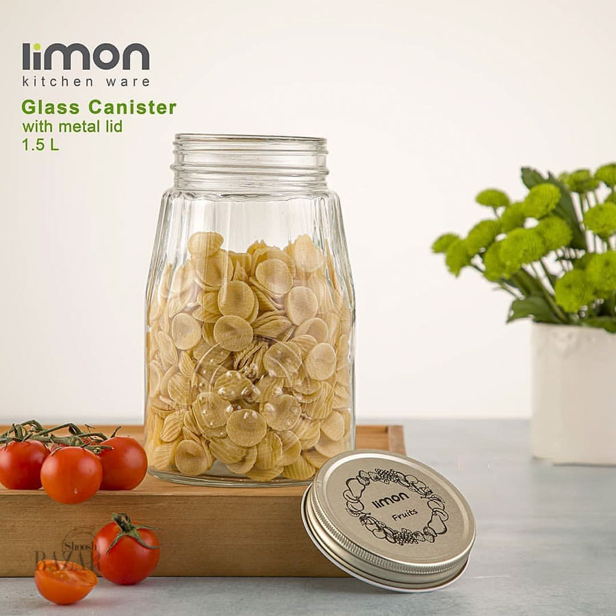 بانکه مدل هوم مید 1.5 لیتری سایز 2 لیمون کد 2037