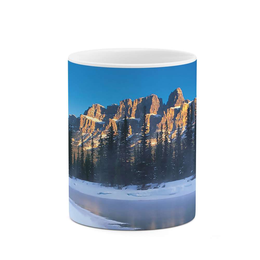 ماگ طرح منظره برفی مدل mgs07995