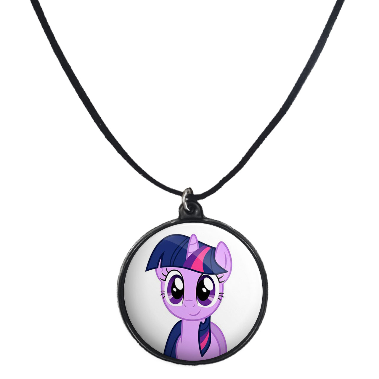 گردنبند پرمانه طرح یونیکورن کد pmb.2263مدل دو طرفه