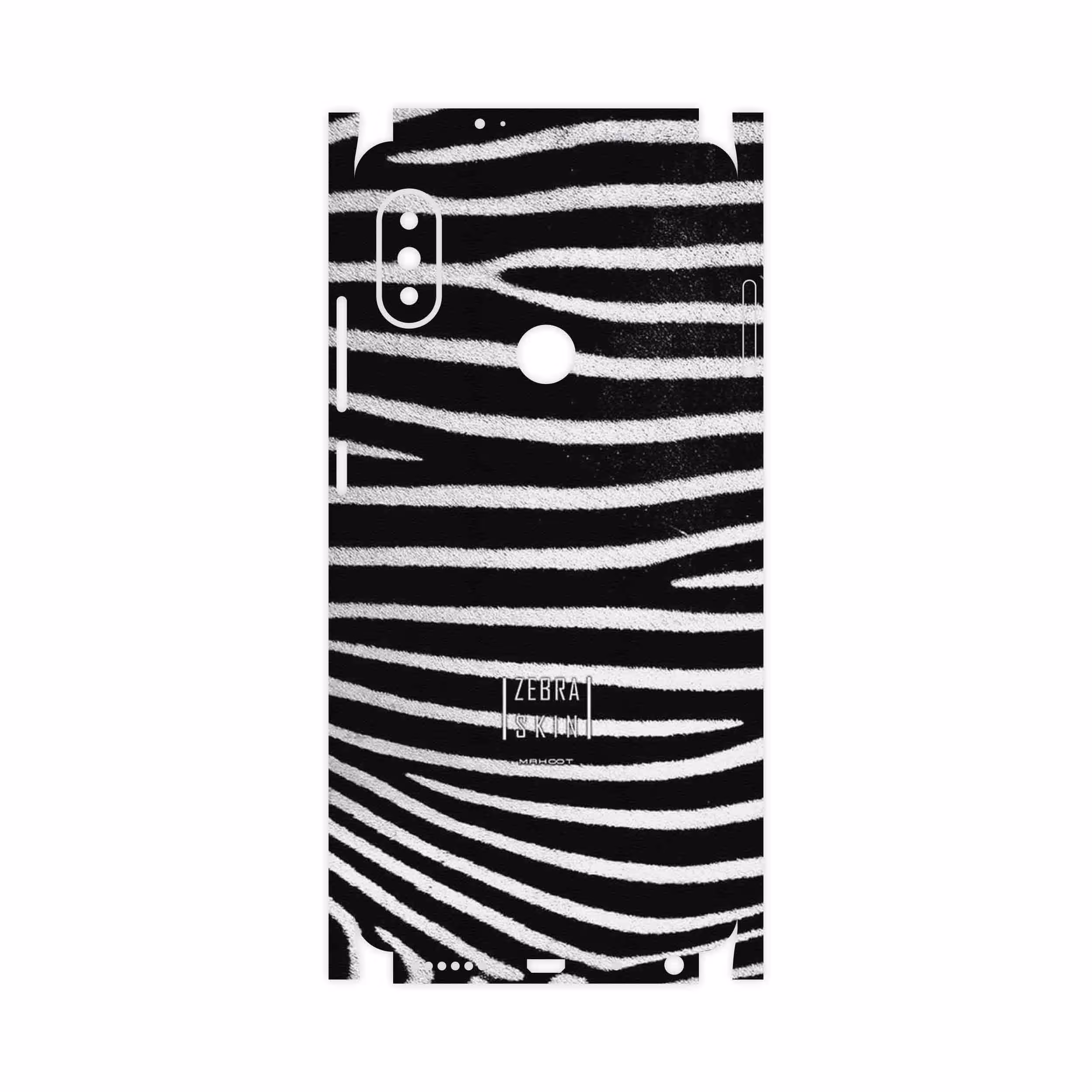 برچسب پوششی ماهوت مدل Zebra Skin-FullSkin مناسب برای گوشی موبایل شیائومی Redmi Note 5 Pro